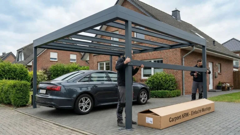 Carport NRW – Aluminium Carports für dauerhaft sicheren Fahrzeugschutz – Garten Vista