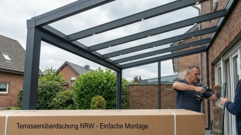 Terrassenüberdachung in NRW – hochwertig, langlebig und einfach zu montieren – Garten Vista
