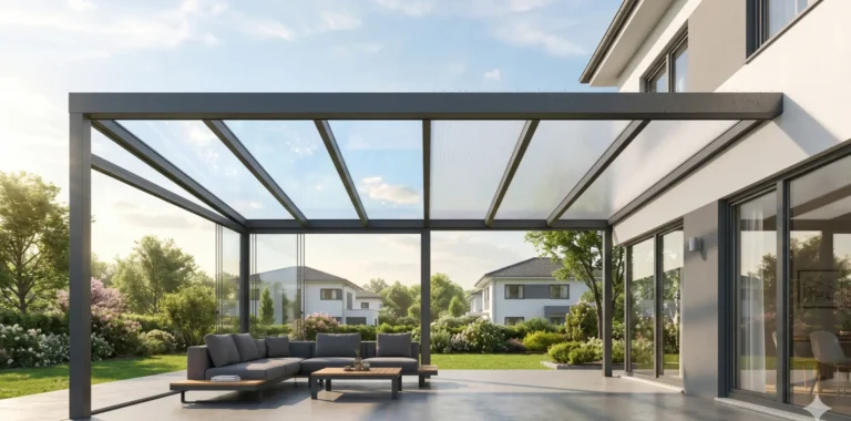 Terrassenüberdachung Glas oder Polycarbonat in NRW 2026 – Welche Lösung ist besser? – Garten Vista