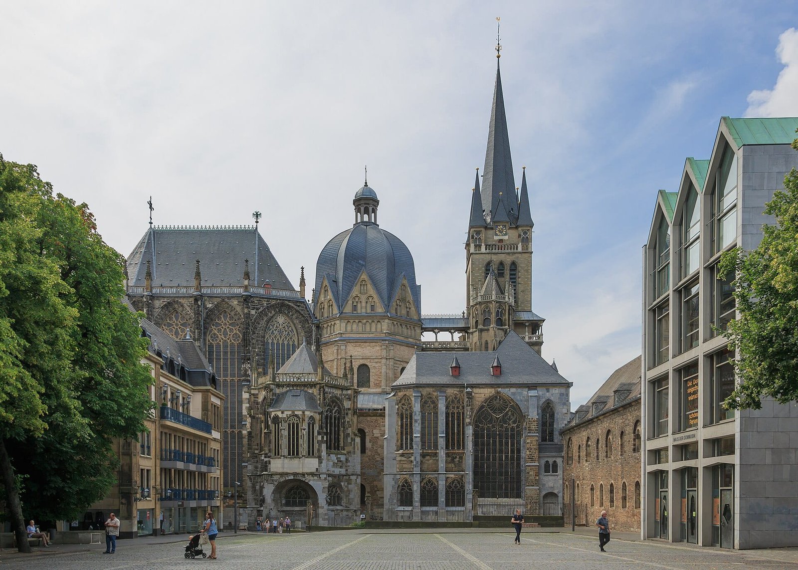 Aachener Dom – UNESCO-Weltkulturerbe in Aachen, Liefergebiet Garten Vista