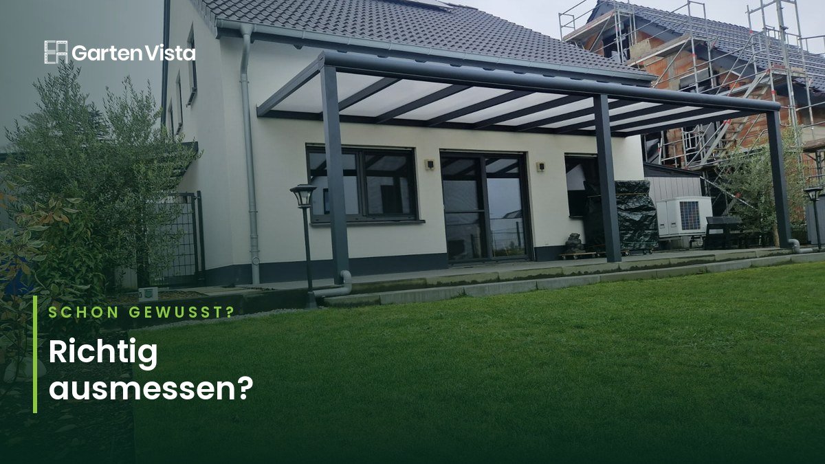 Terrasse richtig ausmessen – die 3 häufigsten Fehler